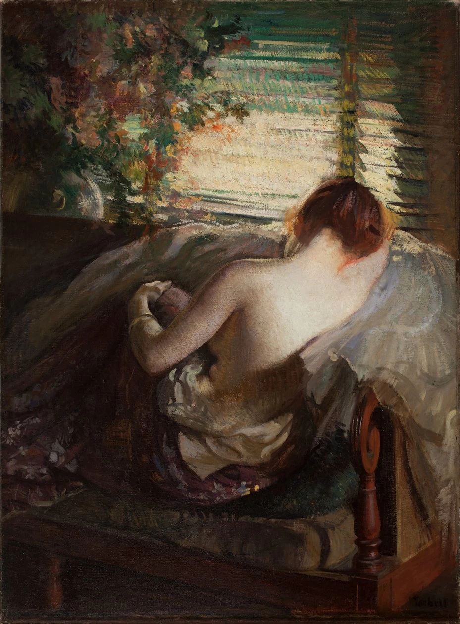 Edmund Tarbell - La veneziana